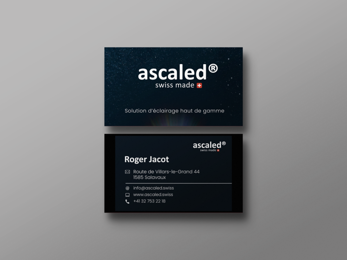 ascaled swiss made – Réalisation par Solution Digitale SA