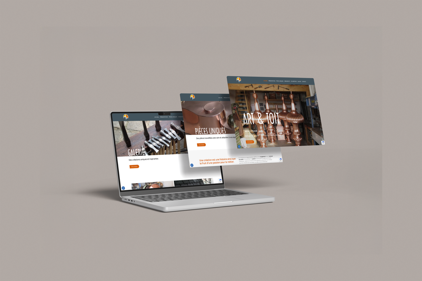 Art & Toit – Réalisation par Solution Digitale SA