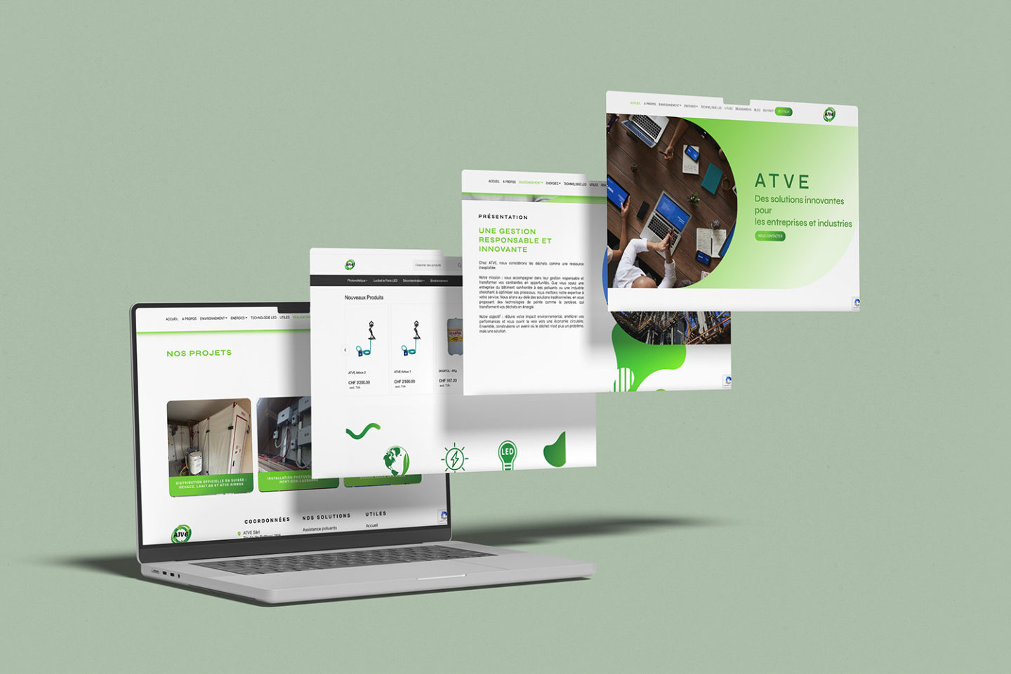 ATVE – Réalisation par Solution Digitale SA