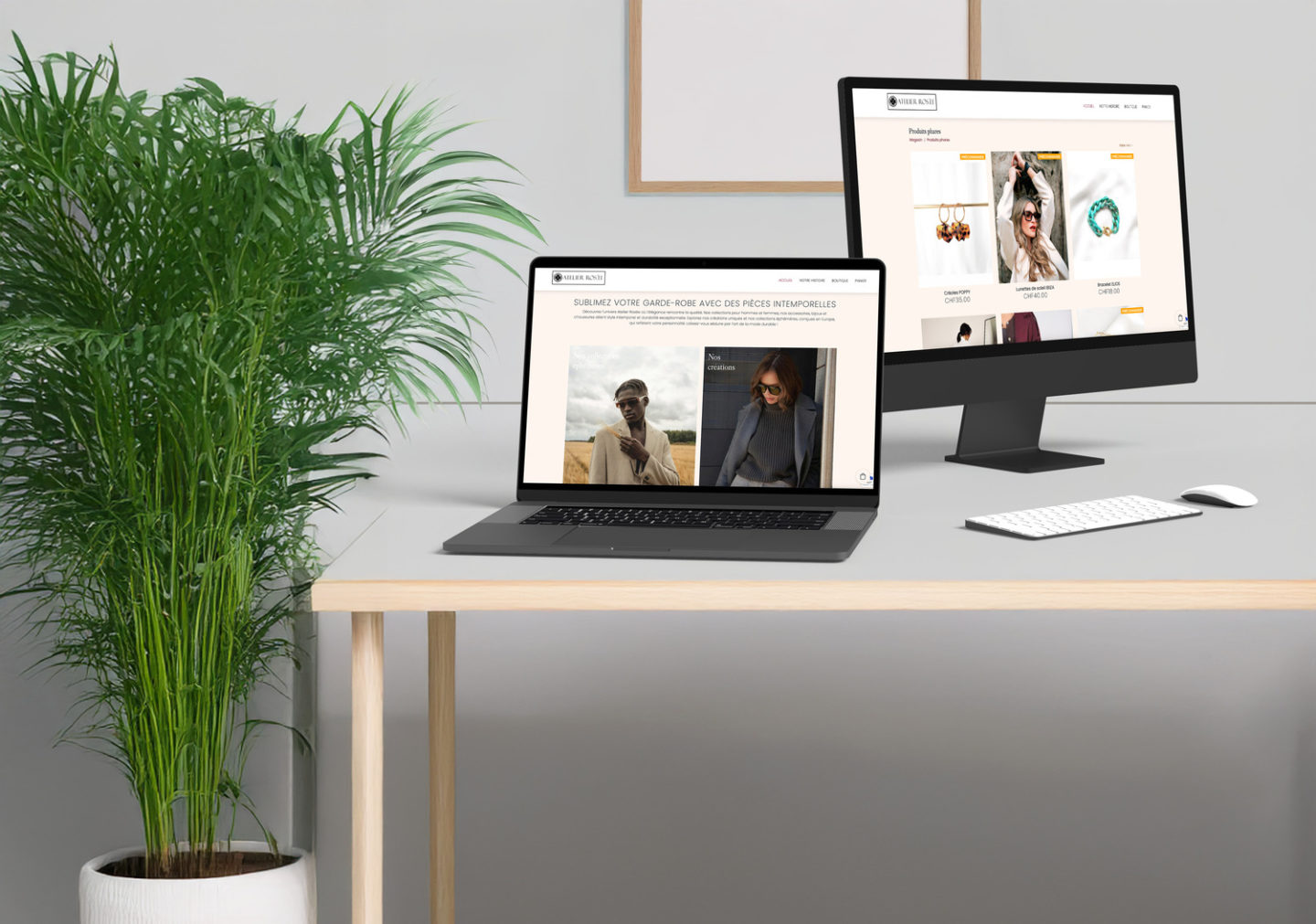 Atelier Rosée – Réalisation par Solution Digitale SA