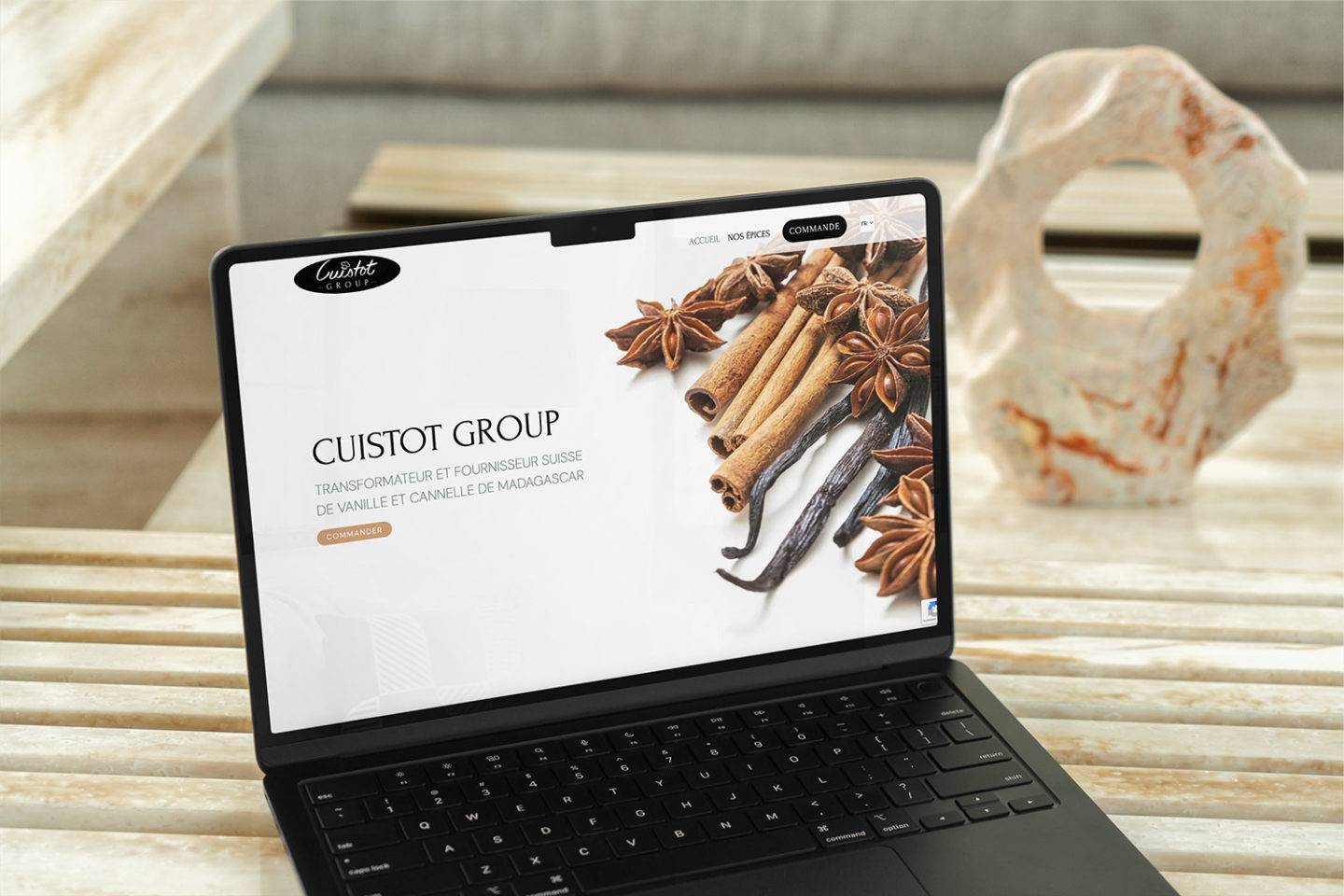 CUISTOT GROUP – Réalisation par Solution Digitale SA