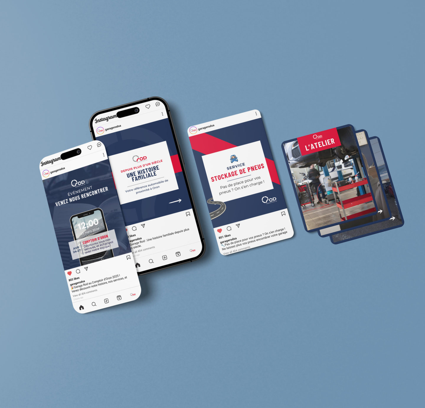 Garage Rod SA – Réalisation par Solution Digitale SA