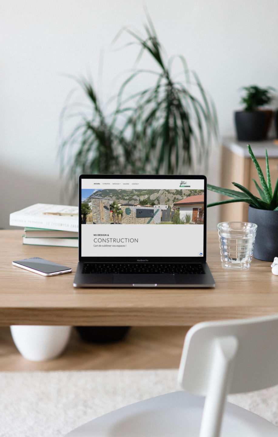 NS Design & Construction – Réalisation par Solution Digitale SA