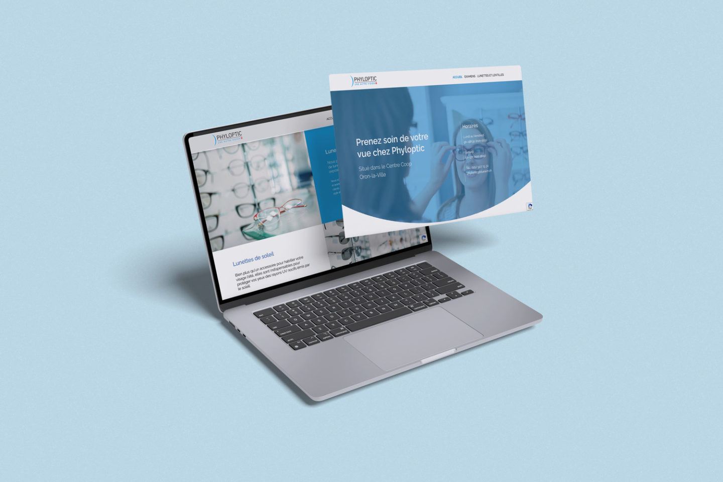 Phyloptic Oron – Réalisation par Solution Digitale SA