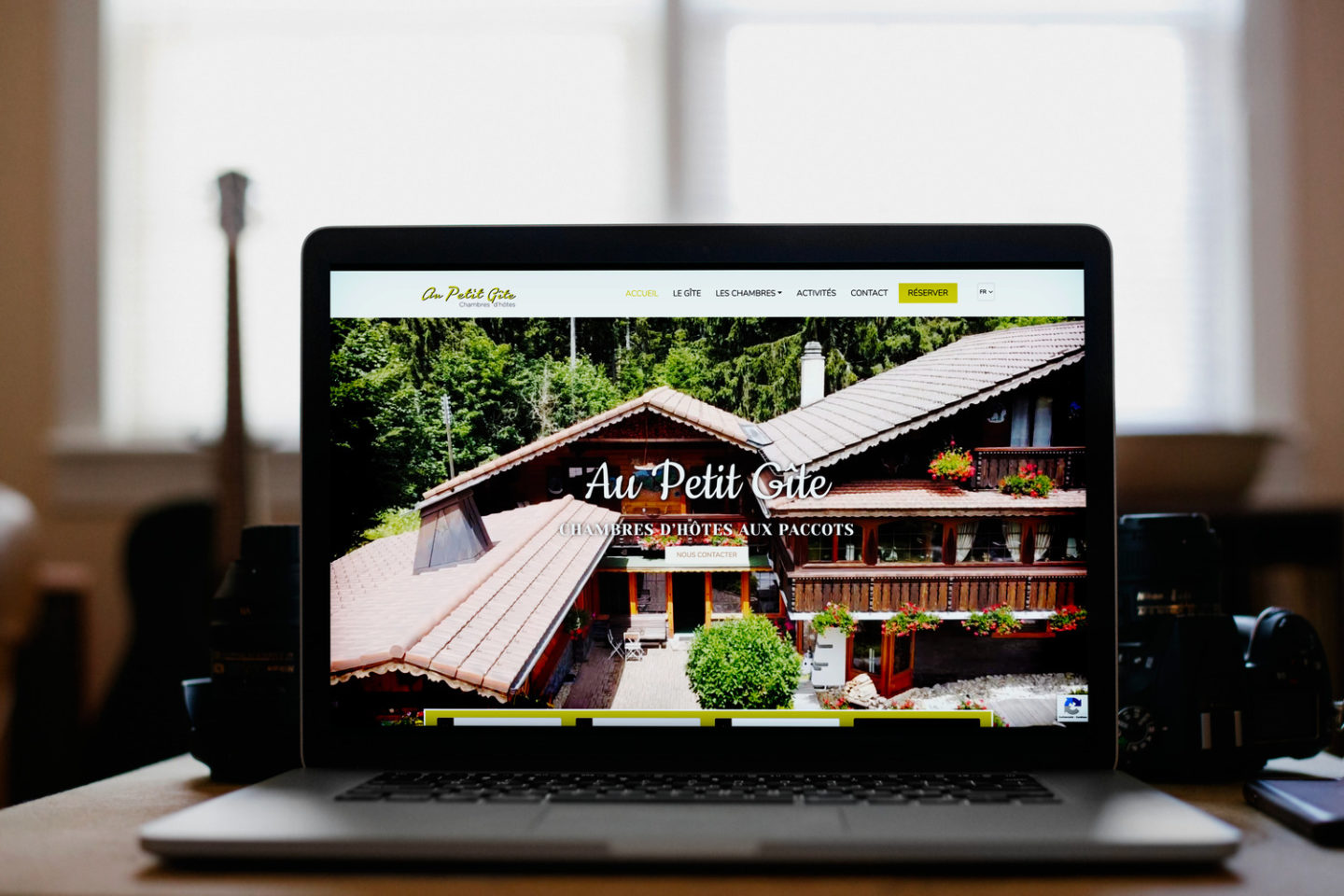 Au Petit Gîte – Réalisation par Solution Digitale SA