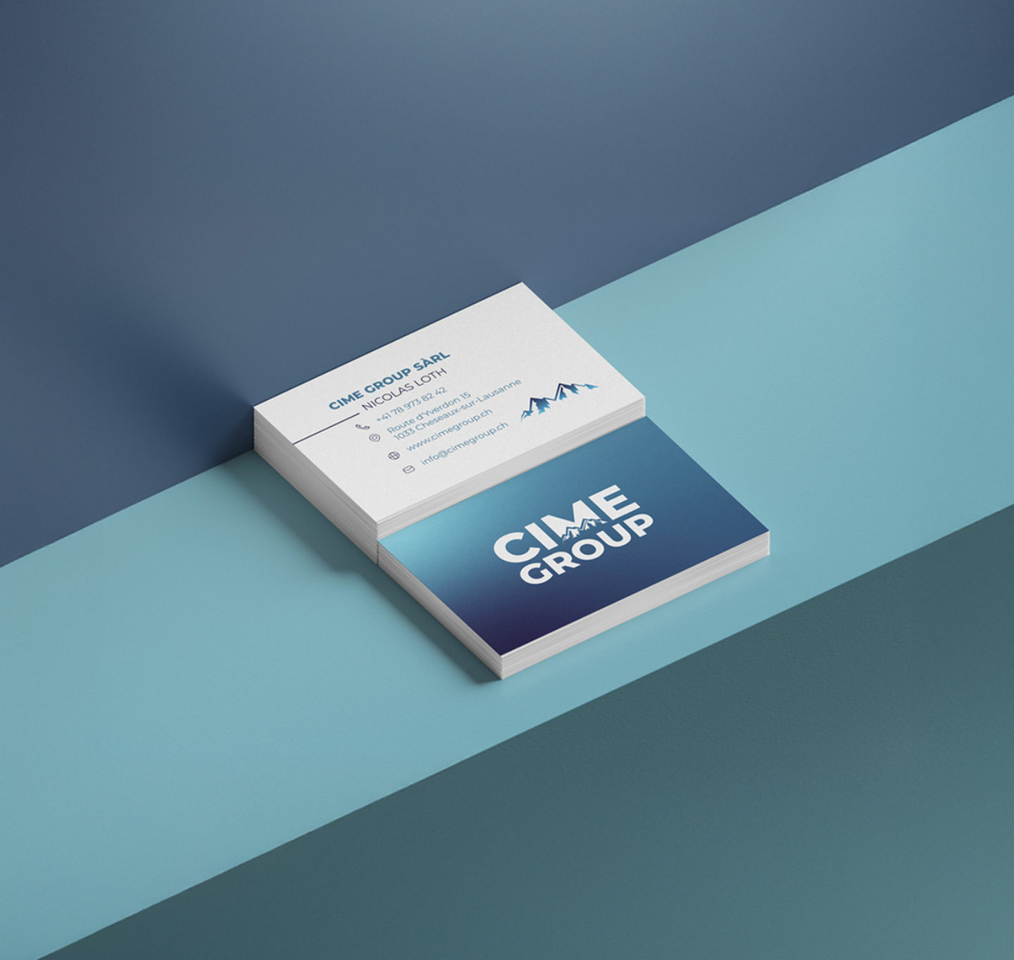 Cime Group Sàrl – Réalisation par Solution Digitale SA