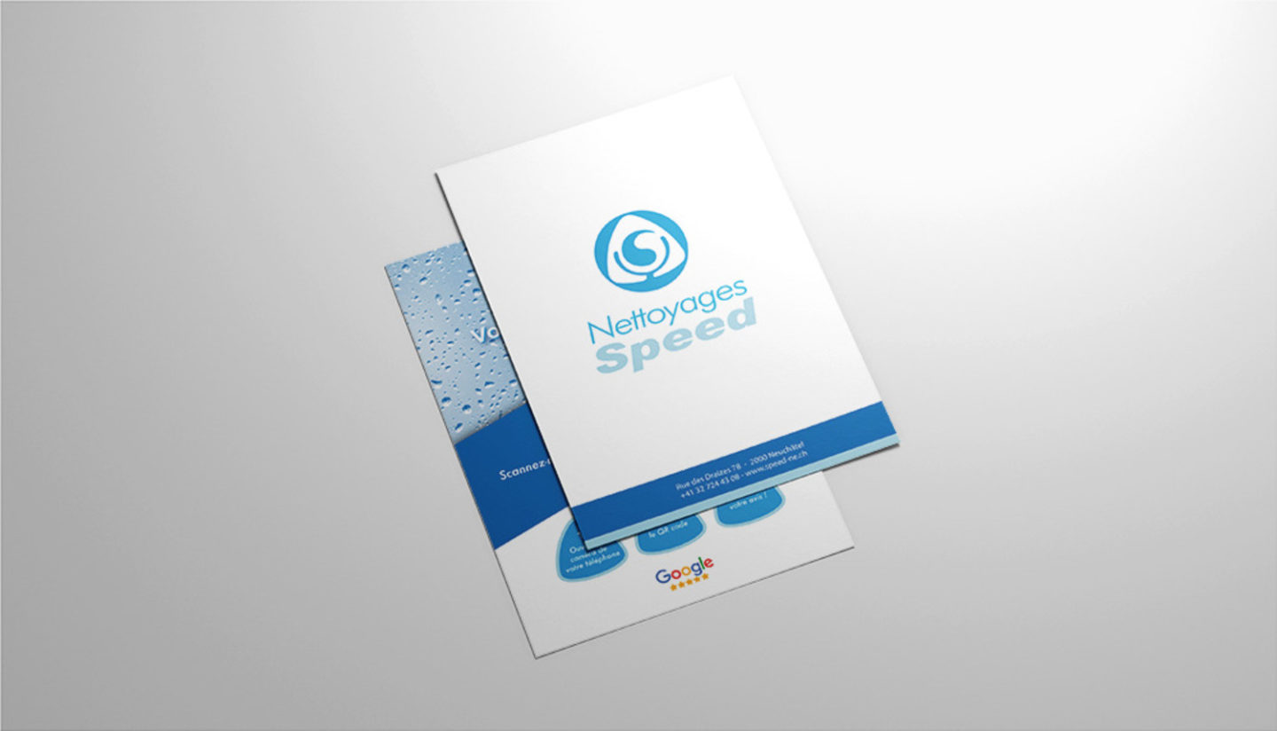 Nettoyages Speed – Réalisation par Solution Digitale SA