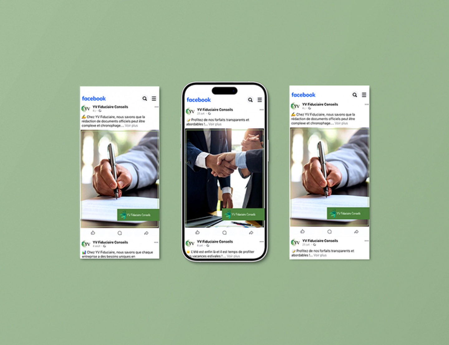 YV Fiduciaire Conseils – Réalisation par Solution Digitale SA