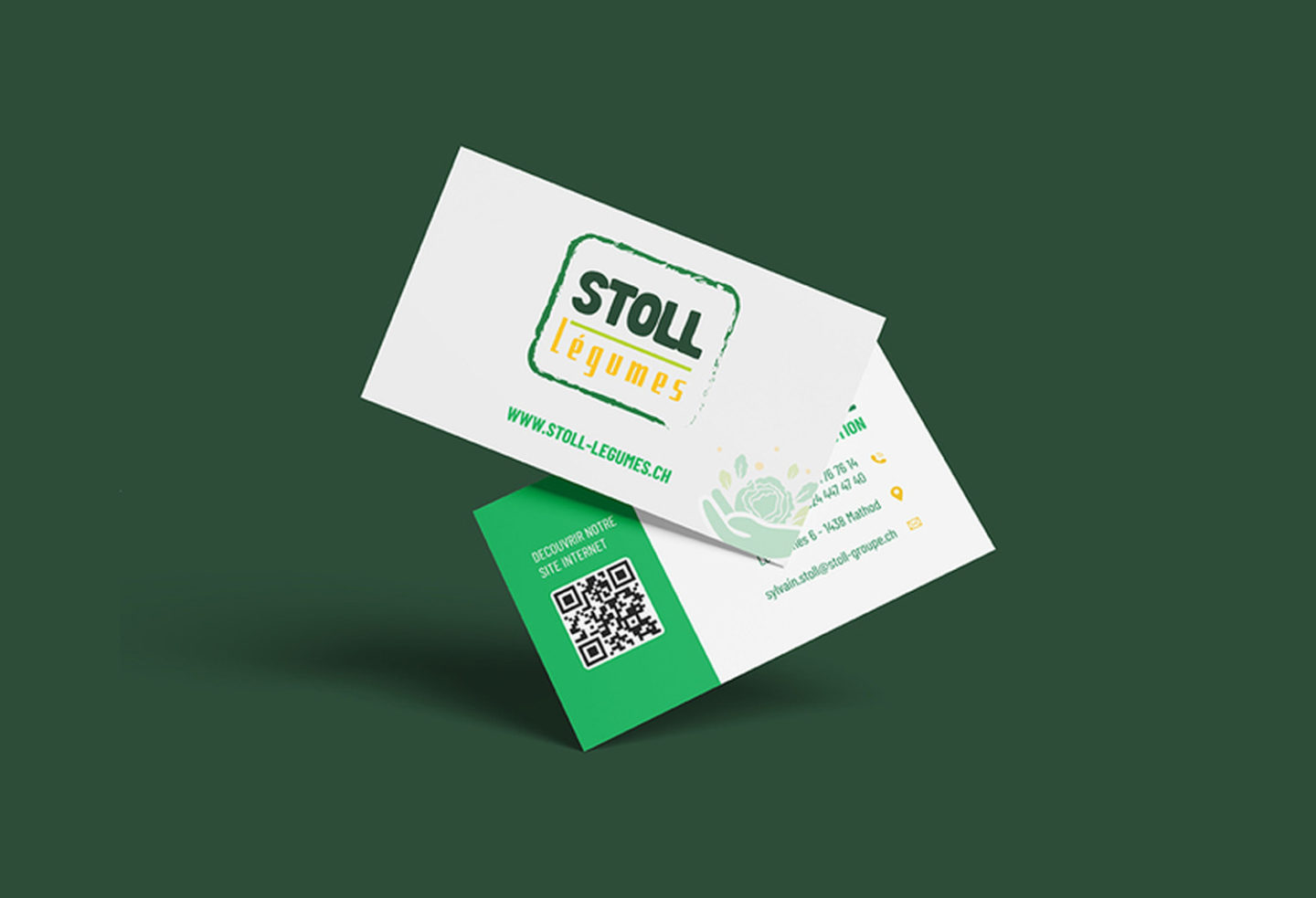 STOLL Légumes – Réalisation par Solution Digitale SA
