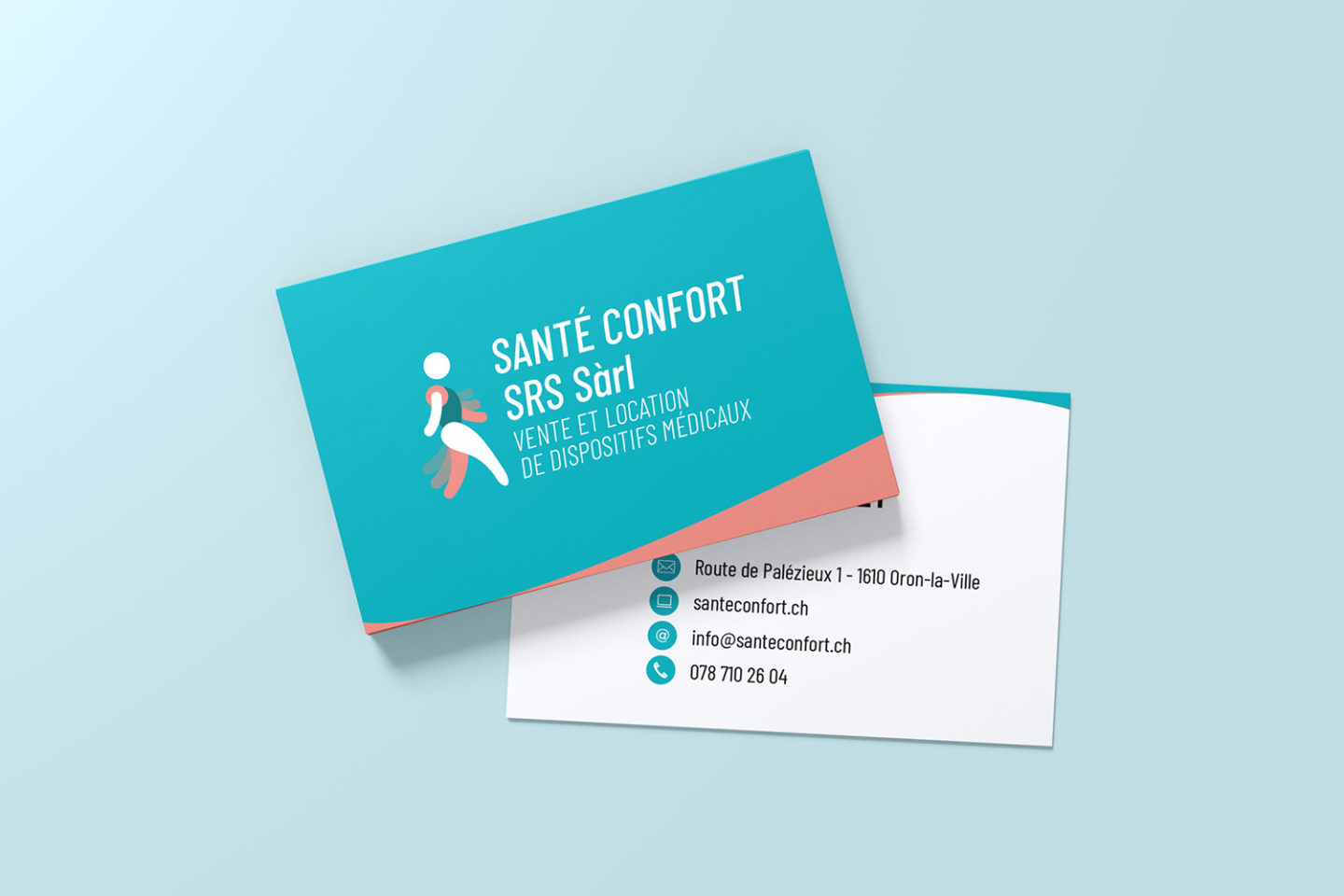 Santé Confort SRS Sàrl – Réalisation par Solution Digitale SA