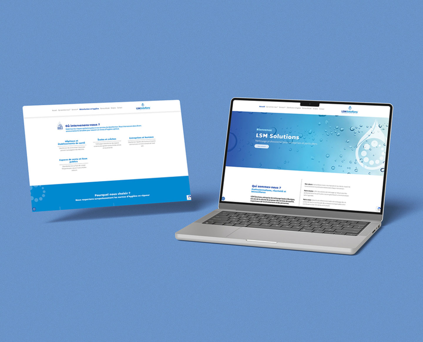 LSM Solutions – Réalisation par Solution Digitale SA